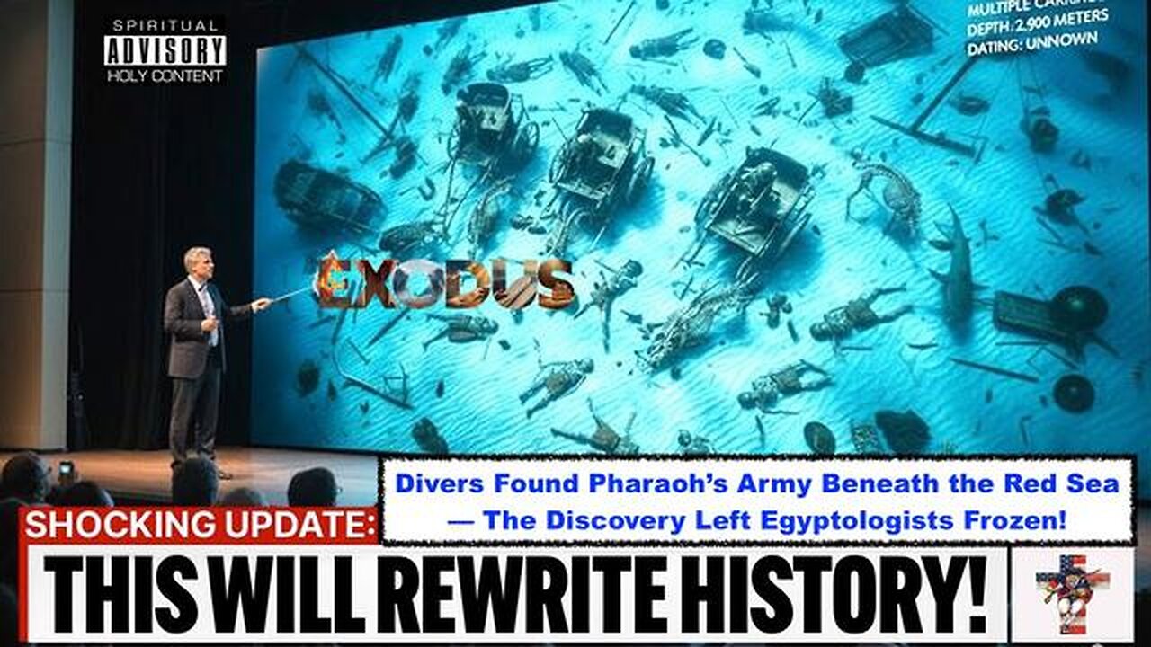 Divers Found Pharaoh’s Army Beneath the Red Sea