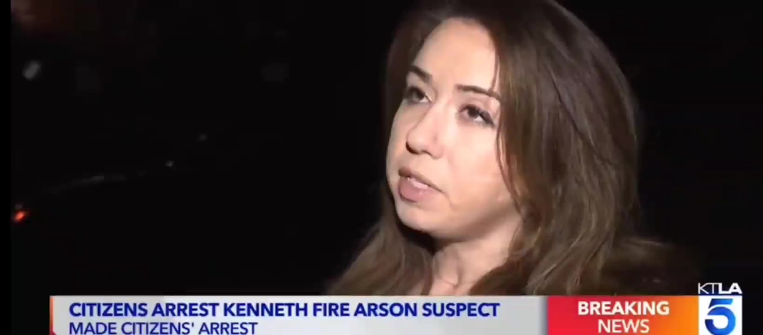 Arsonist suspect? No probable cause, the LA police said. Re-eally???😱😱😱?