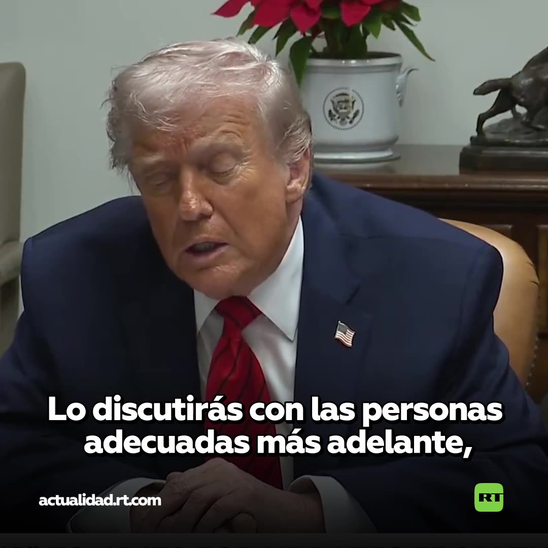Trump afirma que el petrolero en las costas de Venezuela fue incautado por una muy buena razón