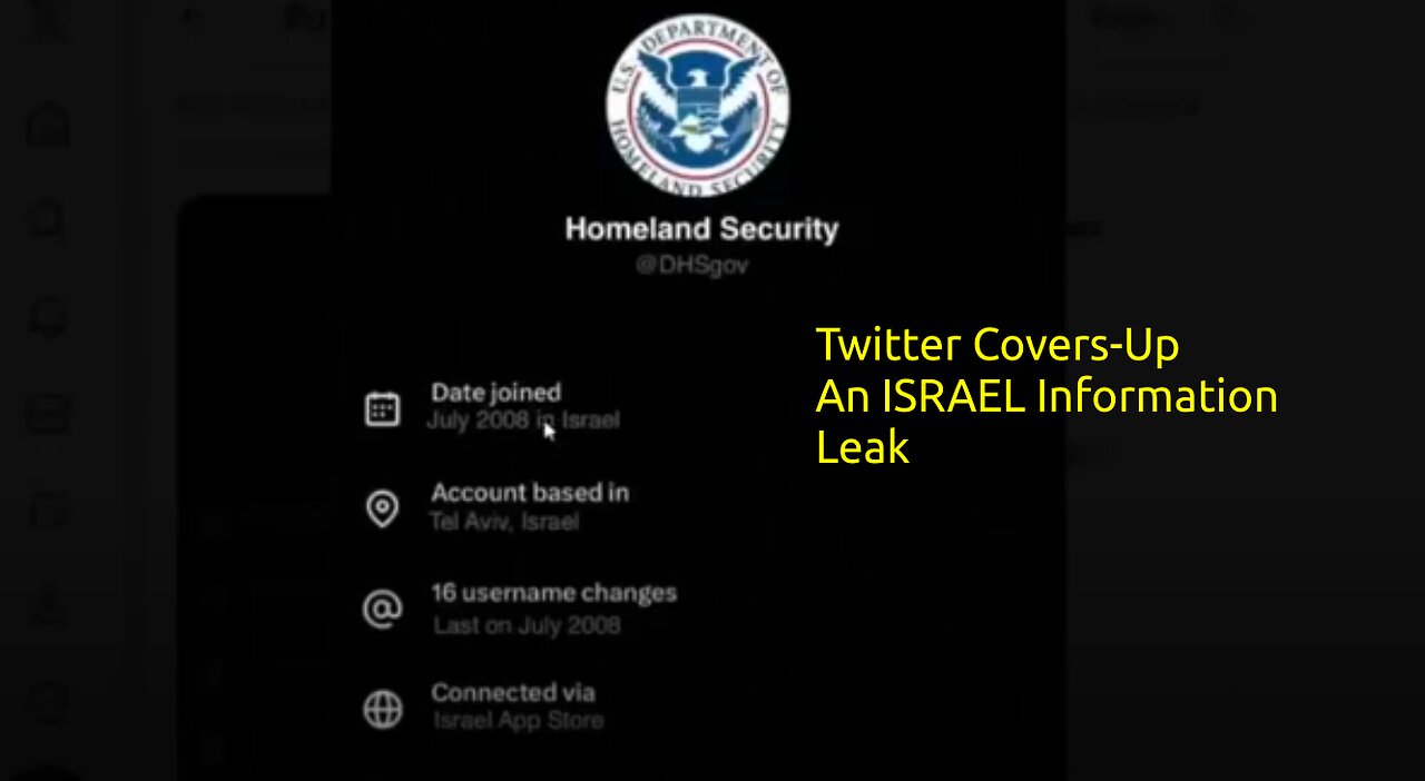 North American Homland Sickurity Links To ISRAEL