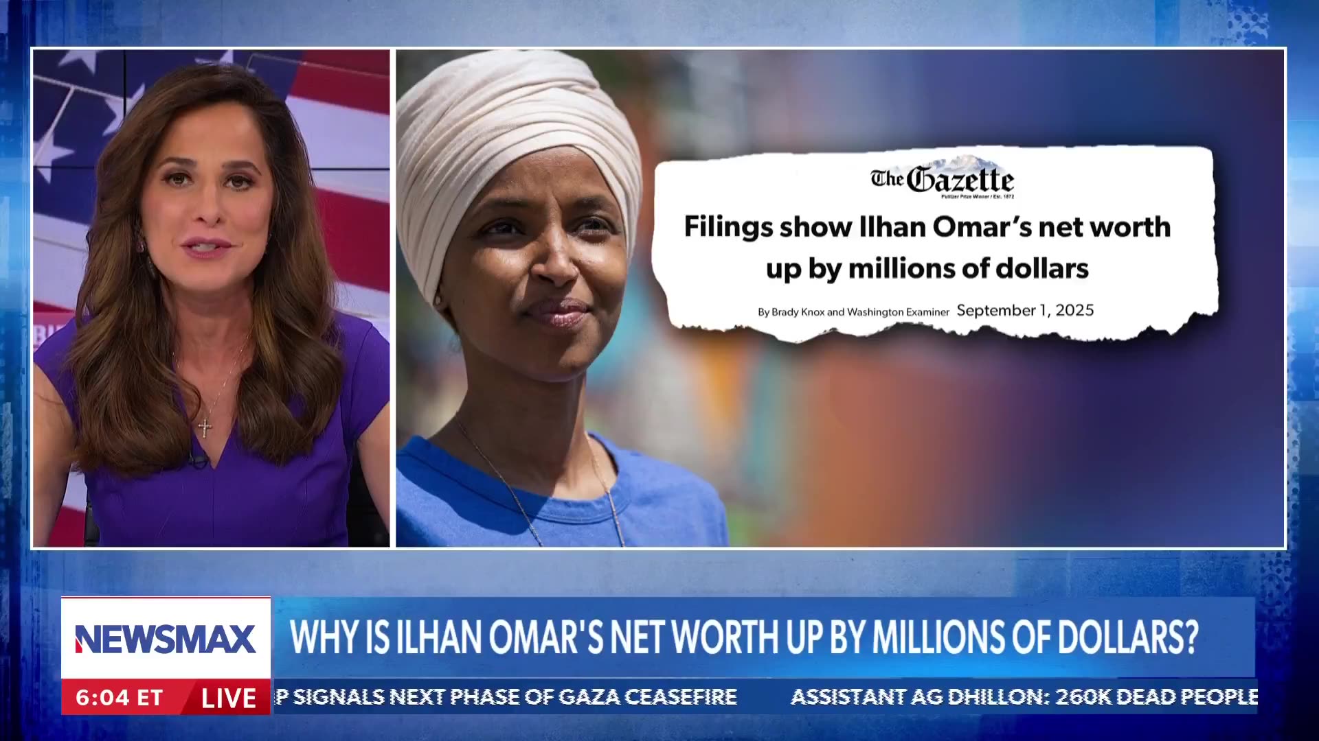 Rep. Ilhan Omars net worth has skyrocketed to about $30 MILL on her salary ⁉️