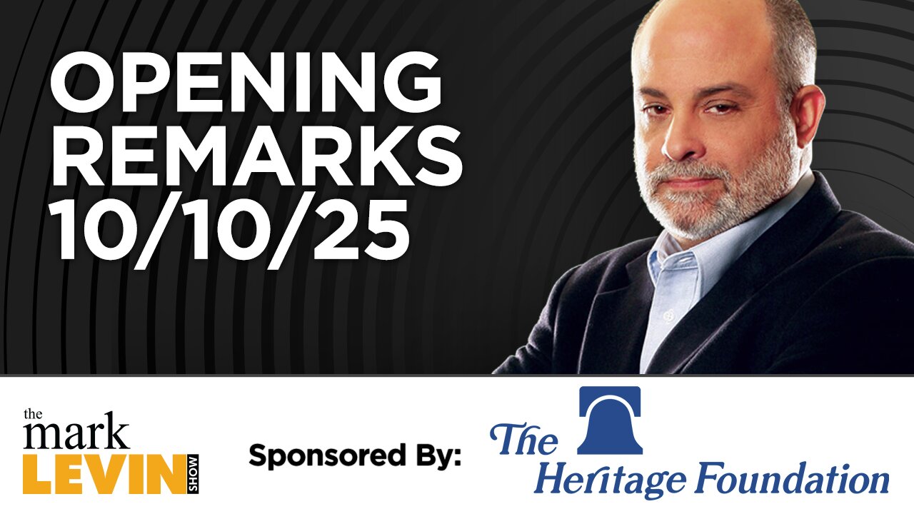 Marks Opening Remarks – 10/10/25