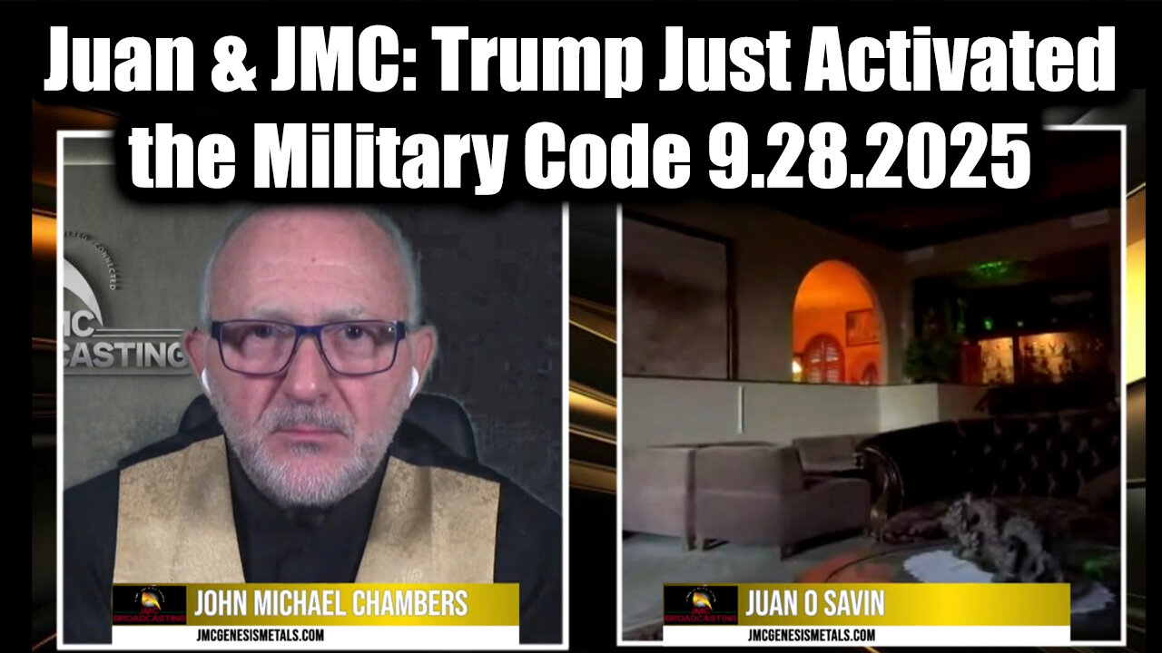 Emergency Broadcast 9.28.25 - Trump Just Activated the Military Code
