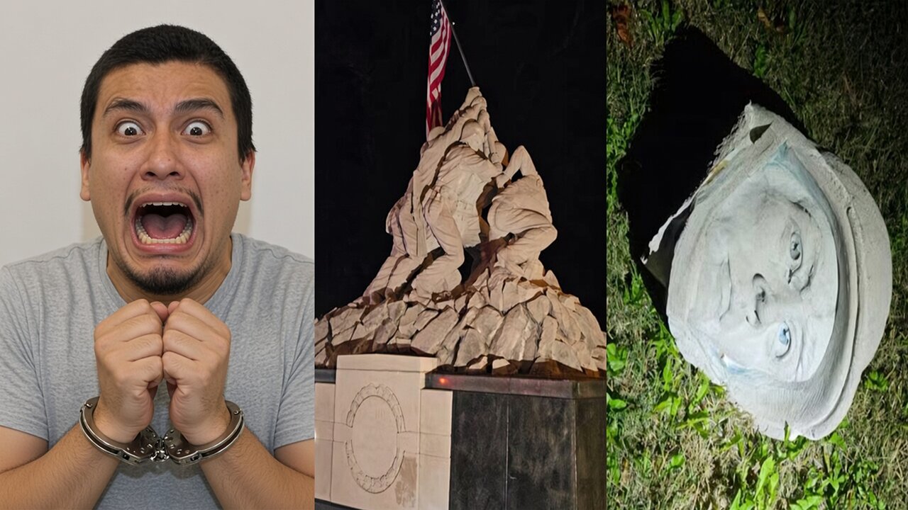 Illegal Alien DECAPITATES Iwo Jima Memorial!