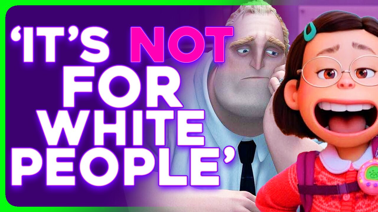White People Just DONT GET Pixars TURNING RED?