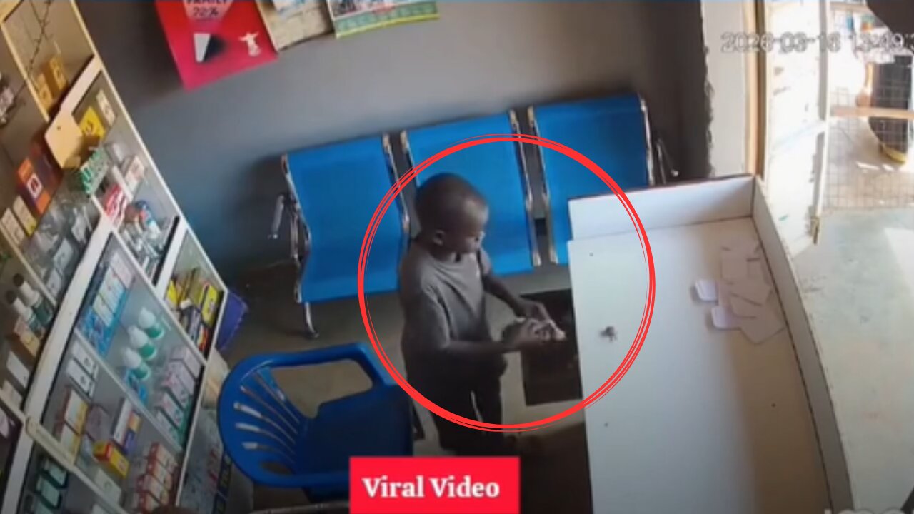 11-Year-Old Boy Steals Cash From Chemist Shop