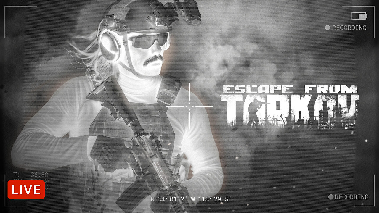 🔴DR DISRESPECT - TARKOV - BLIND IN THE BLACKOUT