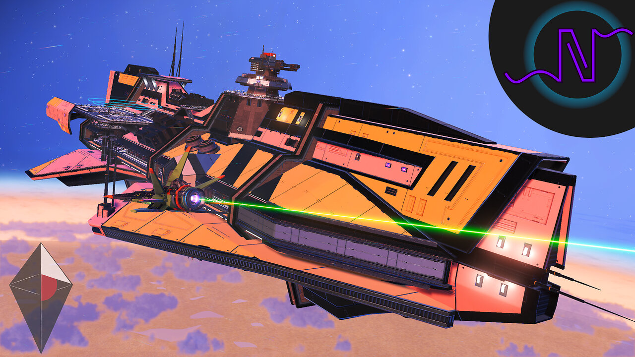 Searching for High Class Frigates! - No Mans Sky The Cursed LE159
