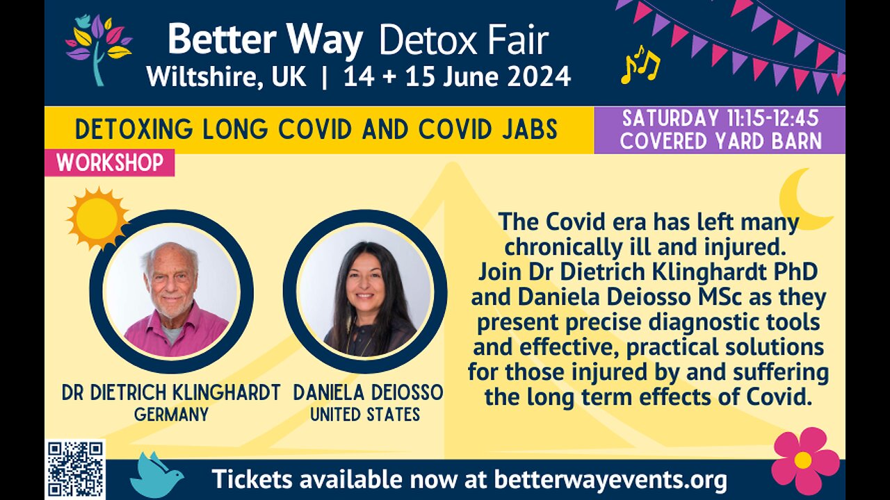 Detoxing from Long Covid and Covid Vaccines- Dr Dietrich Klinghardt