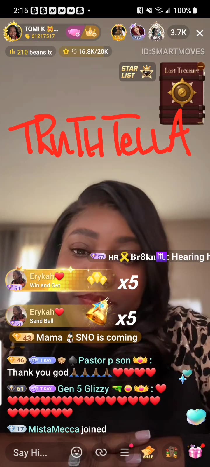 HAPPY 64TH MRS. REGINA!!! PASTOR P MOTHER CALLS INTO QUEEN TOMIKAY LIVE & SHUTS IT DOWN!!! SPRAY ANY ROACH YOU SEE WE GIVING OUT QUEEN SIZE RAID CANS ALL DAY!!