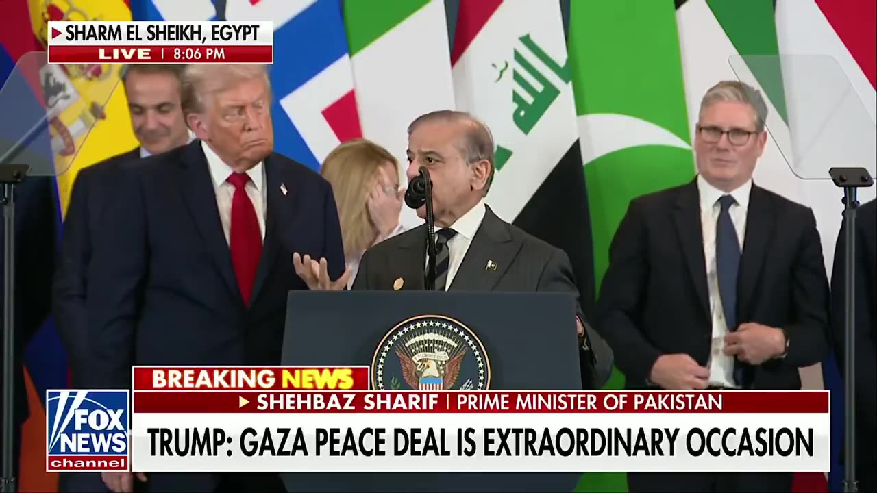 Pakistani Prime Minister Shehbaz Sharif Nominates President Trump For The Nobel Peace Prize