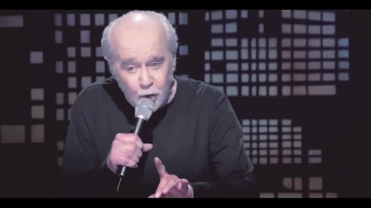 George Carlin - Its A BIG Club & You Aint In It!