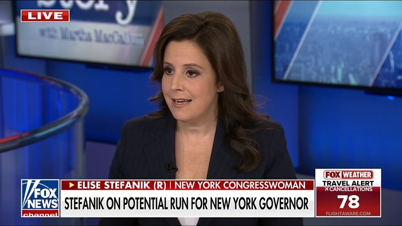 Rep Elise Stefanik TEASES A Possible NY Governors Run