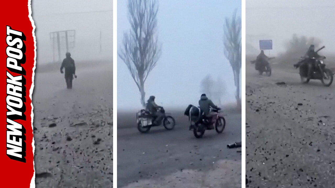 Russian troops swarm Pokrovsk in fog-covered Mad Max assault