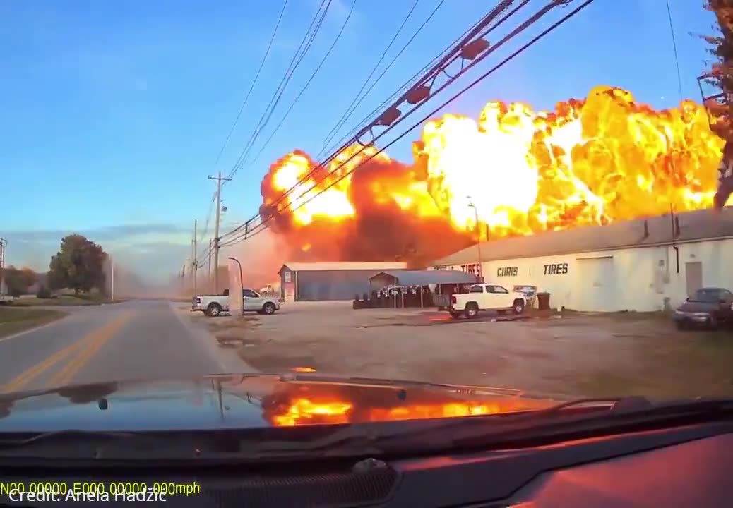 New angle shows deadly UPS cargo plane crash in Louisville