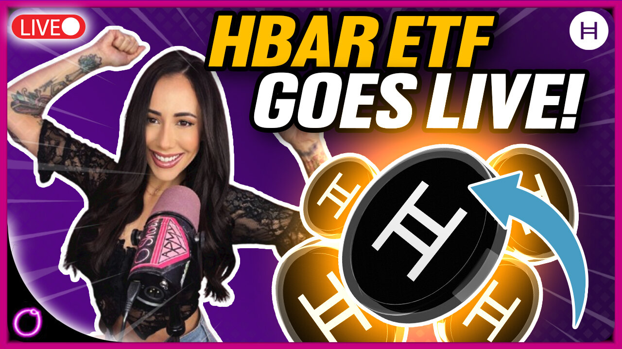 ITS OFFICIAL HBAR ETF GOES LIVE XRP ETF STILL PENDING