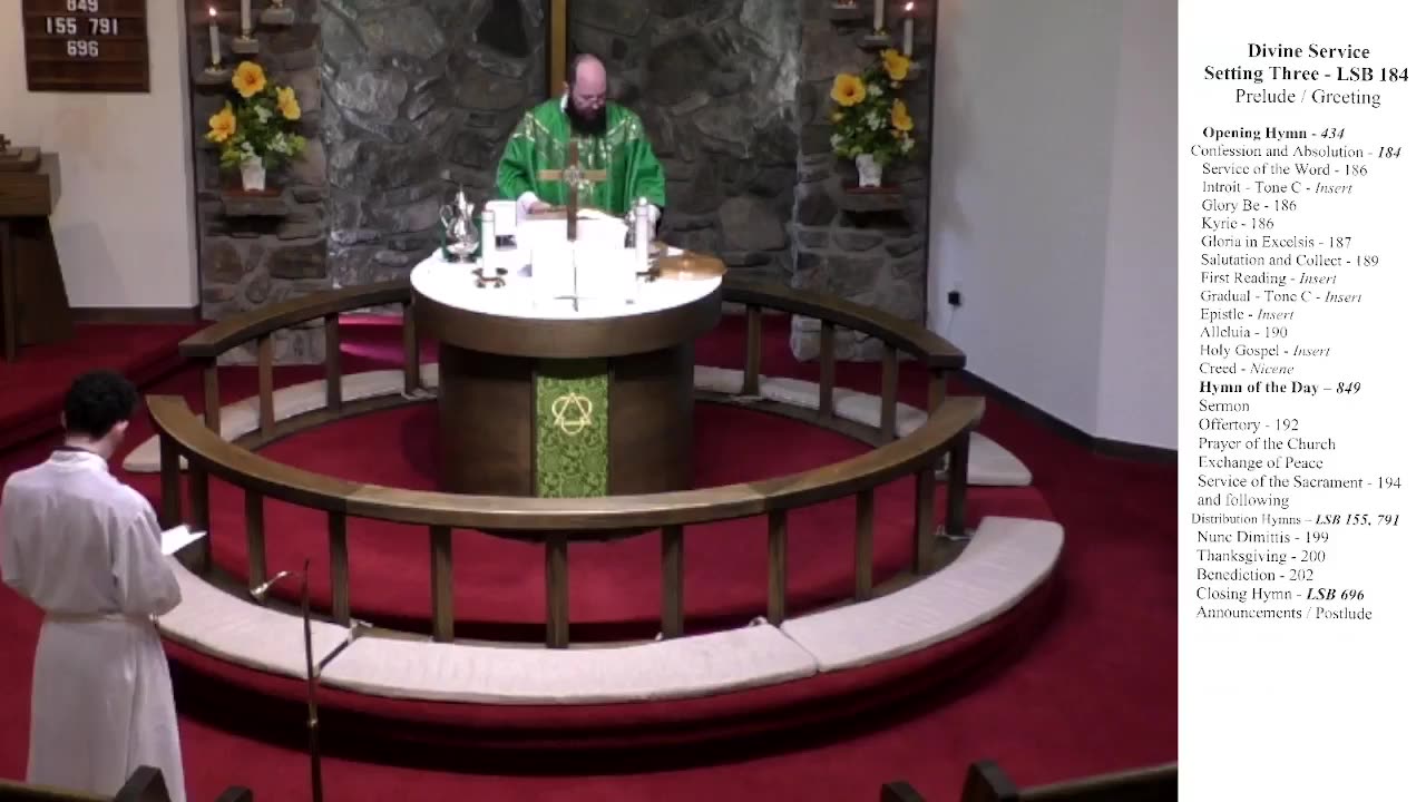 Fourteenth Sunday after Trinity - September 6, 2026