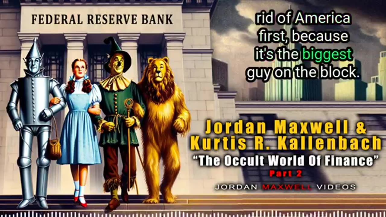 Pt 2 The Occult World of Finance Jordan Maxwell Interview w/ Kurtis R. Kallenbach (9.22.24)
