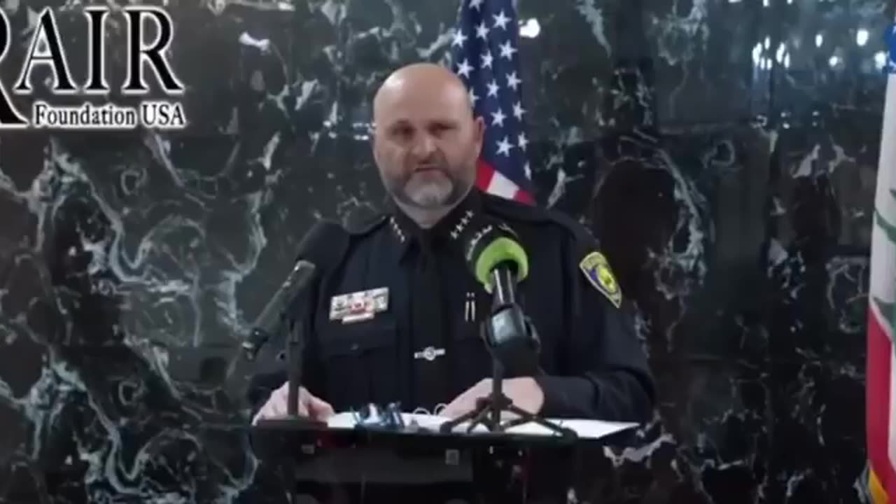 This police chief just said WHAT?! In America?! What is going on...