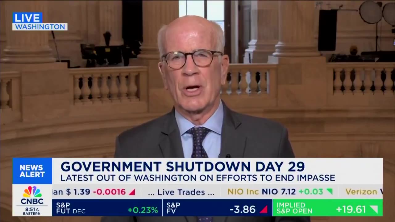 When even CNBC is BLASTING Democrat Senators over their government shutdown,
