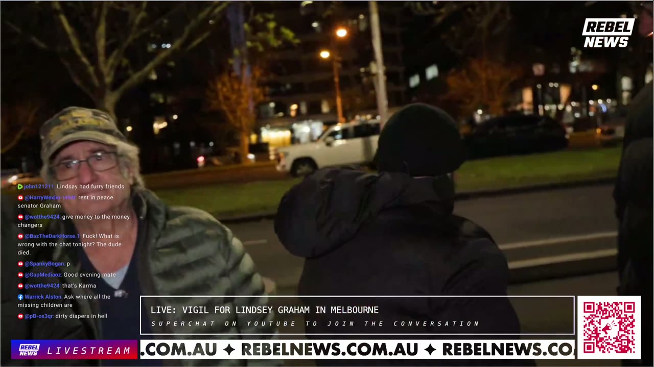 🚨 LIVE: Vigil for Lindsey Graham Outside the US Consulate in Melbourne