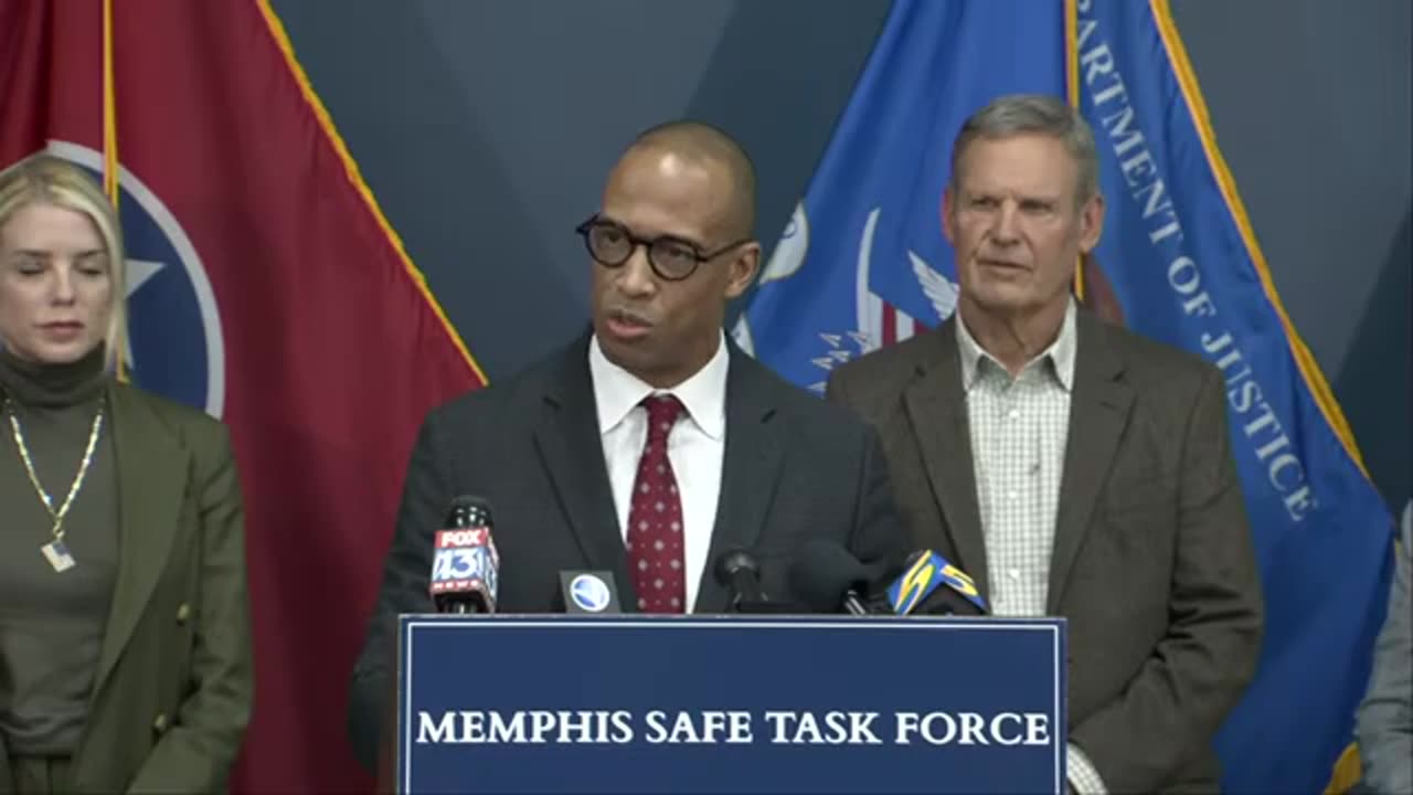 Pam Bondi provides update on the Memphis Safe Task Force((11.24.2025))