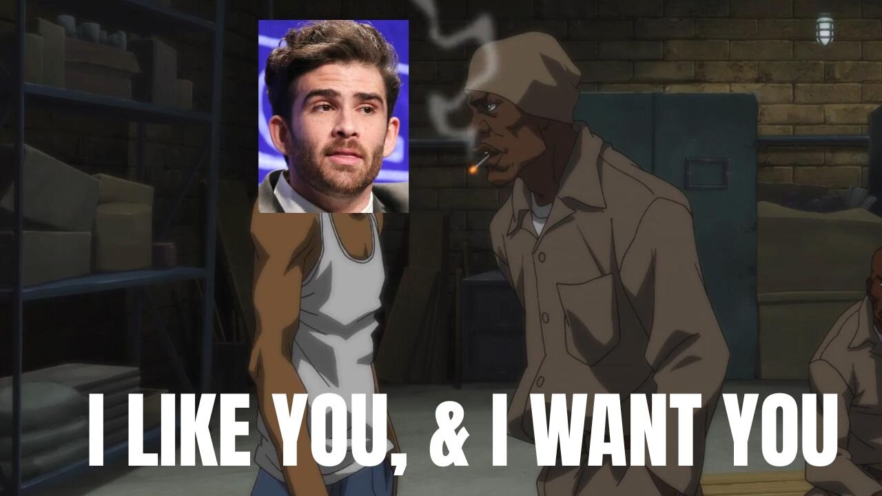 LUKE FLIPS! (The Booty Warriors Message to Hasan Piker)