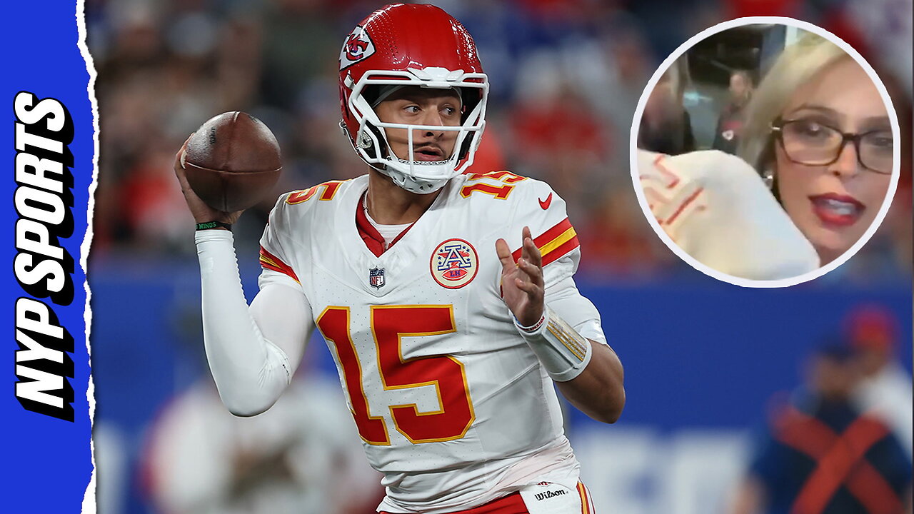 Woman STEALS Patrick Mahomes game used headband away from young Chiefs fan