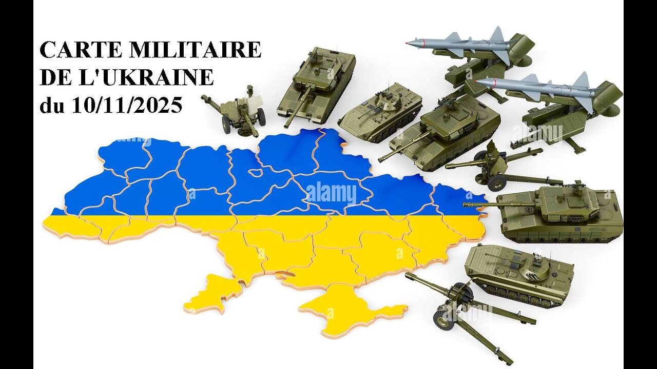 CARTE MILITAIRE UKRAINE.Pokrovsk Kupiansk sont tombées.Ukraine dans le noir : coupures élec majeures