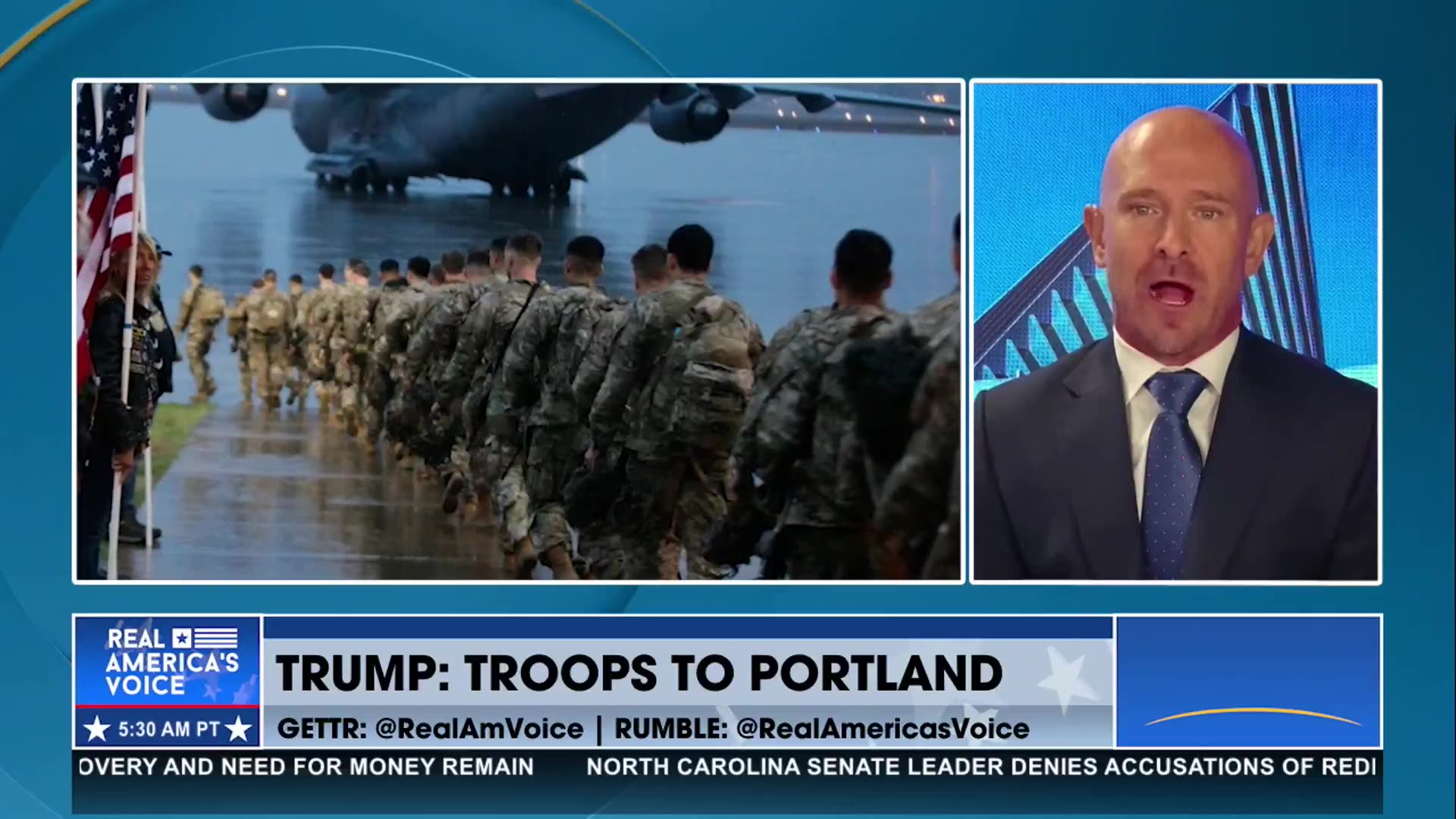 PROTECT WAR-RAVAGED PORTLAND...