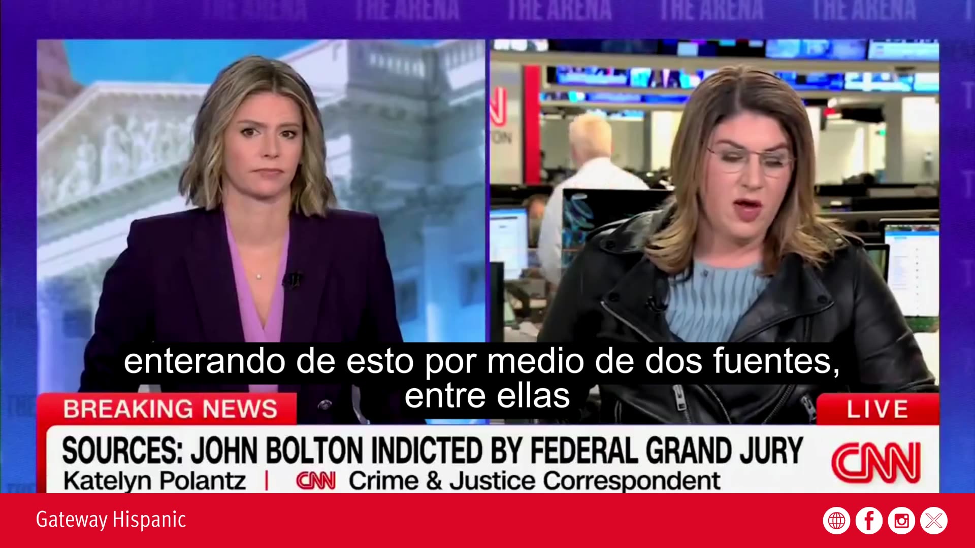 John Boltons been indicted by a grand jury