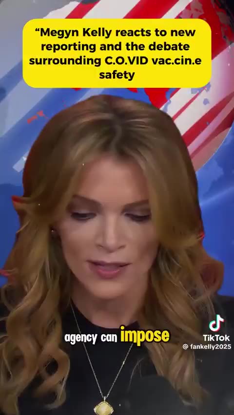 Megyn Kelly Black Box warning on COVID 19 vaccine!
