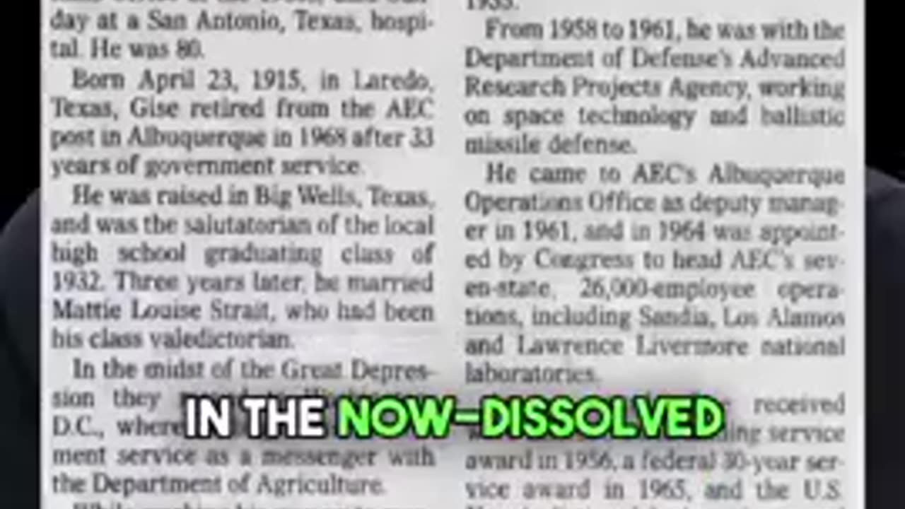 JEFF BEZOS GRANDFATHER HELPED FOUND DARPA & MORE