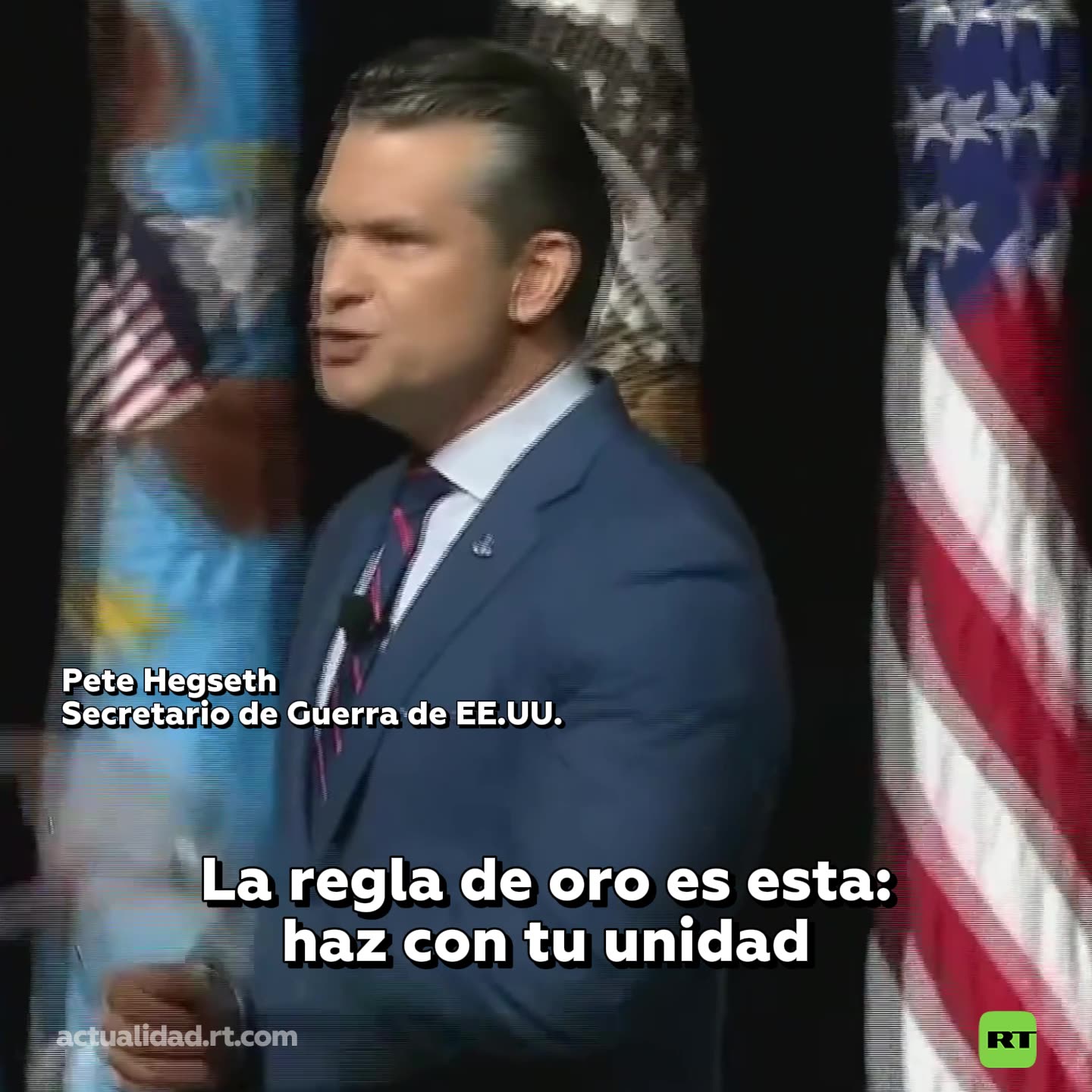 La regla de oro para formar a los soldados, según la opinión de Pete Hegseth