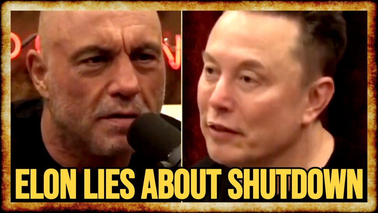 Rogan Swallows Elons NONSENSE Over Shutdown as Millions Go Hungry