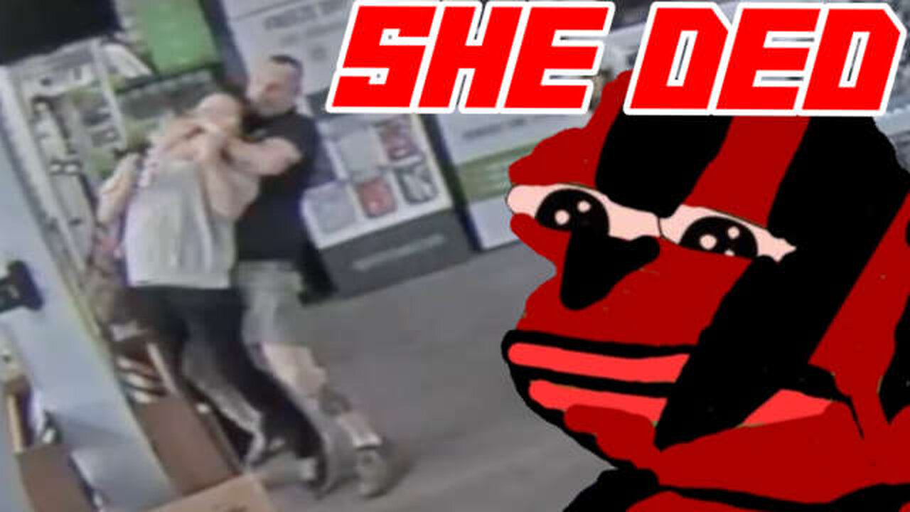 Woman Gets Choke Slammed Trying to Rob a Gun Store