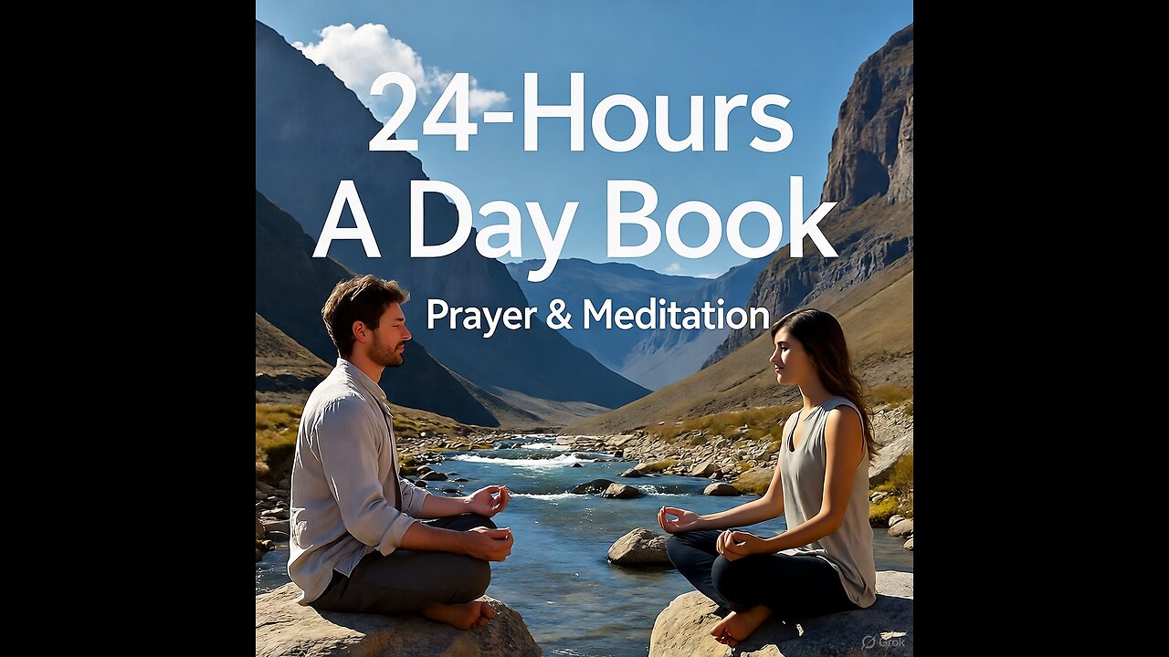 Twenty-Four Hours A Day Book– December 4 - Daily Reading - A.A. - Serenity Prayer & Meditation