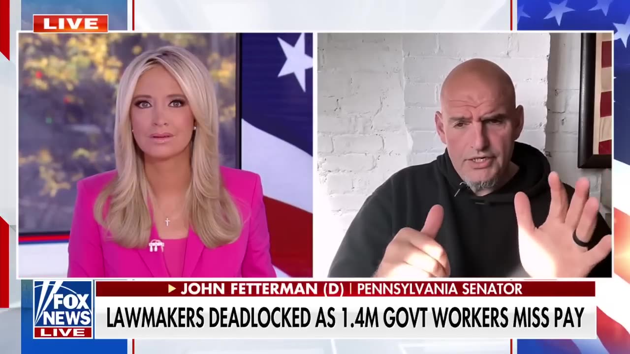 Fetterman breaks with Dems: AMERICA IS LOSING
