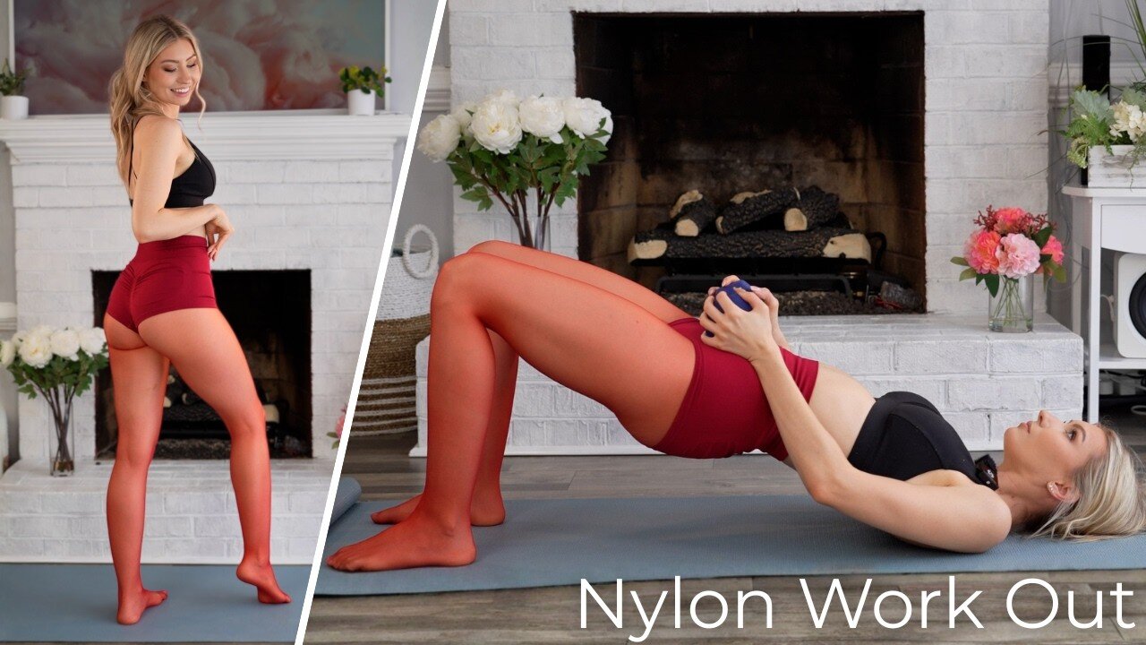 Emma Sirus: Leg & Glute Gym Workout in Cecilia de Rafael Tights | KYZTV