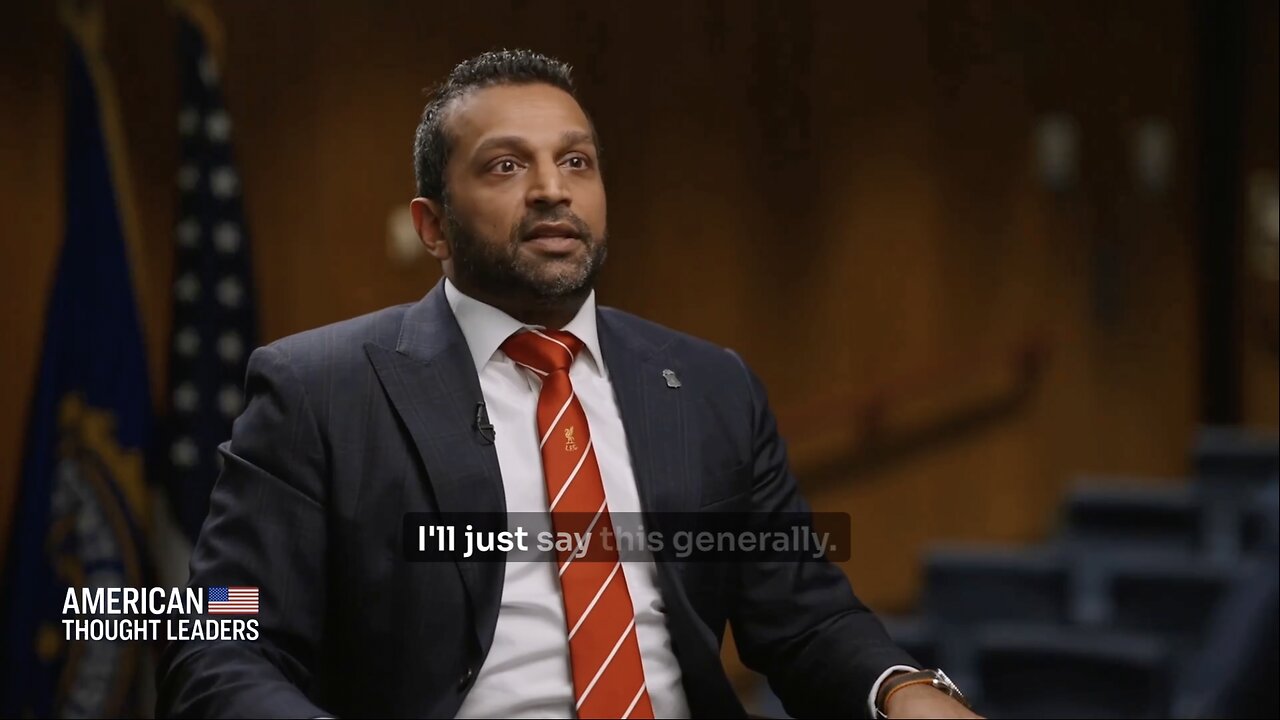 Kash Patel reveals all burn bags contents will be released