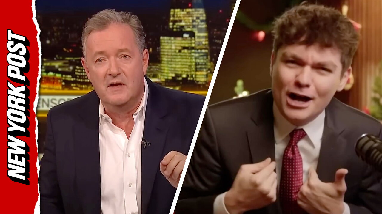 Piers Morgan roasts Nick Fuentes for praising Hitler and being a virgin