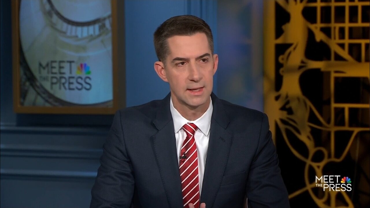Sen Tom Cotton: NO Trump Doesnt Need Congress Approval To Strike Drug Boats