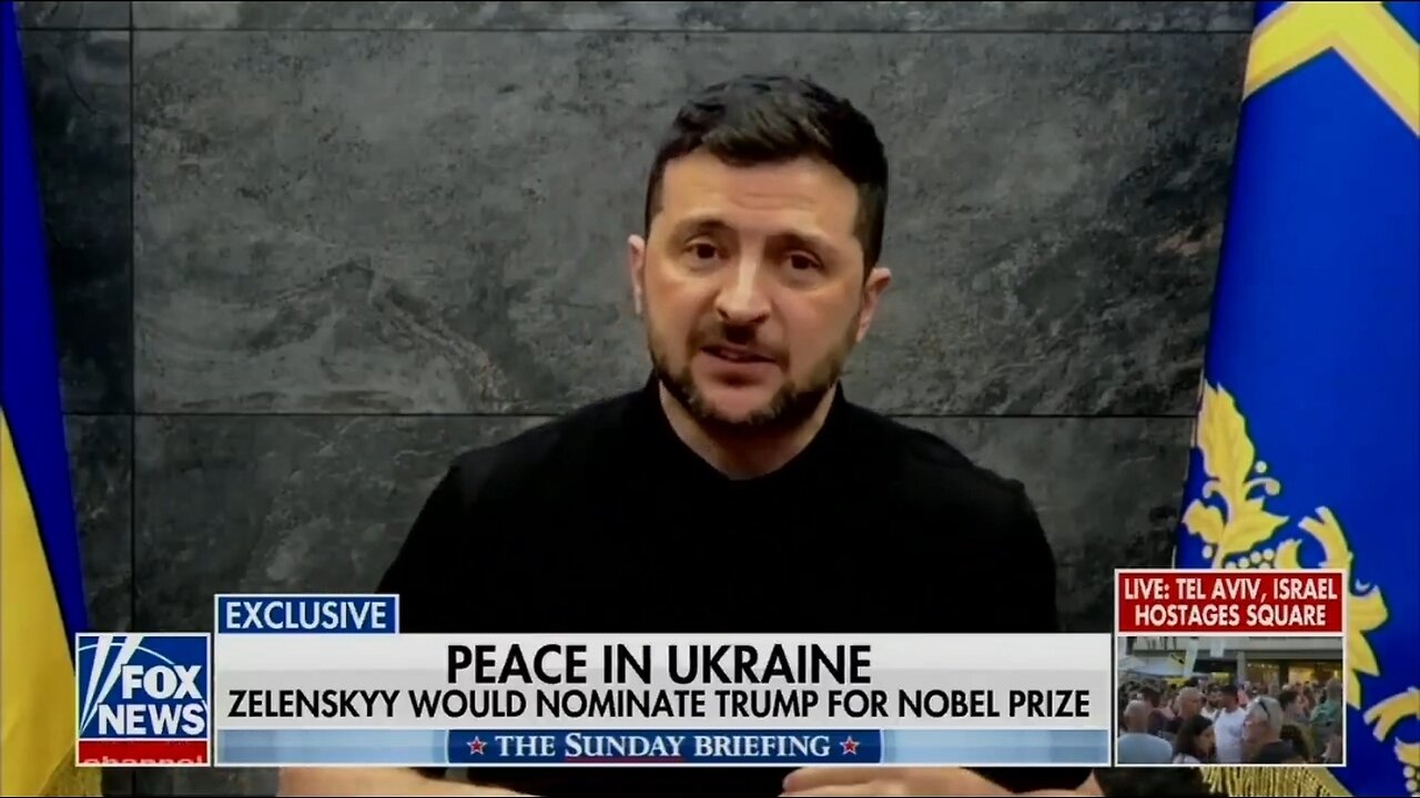 Zelensky: Ill Nominate Trump For Nobel Peace Prize If He Stops Putin