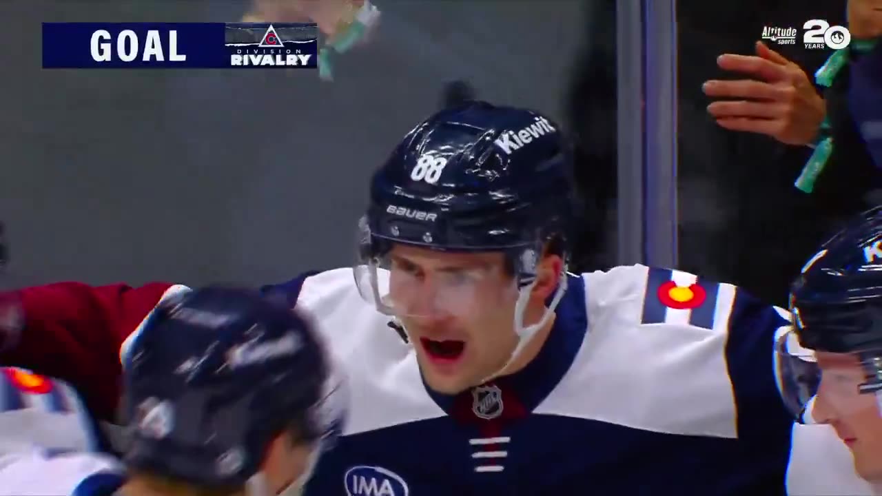 NHL - MARTIN NECAS ๐จ Thats his first goal with the @Avalanche!