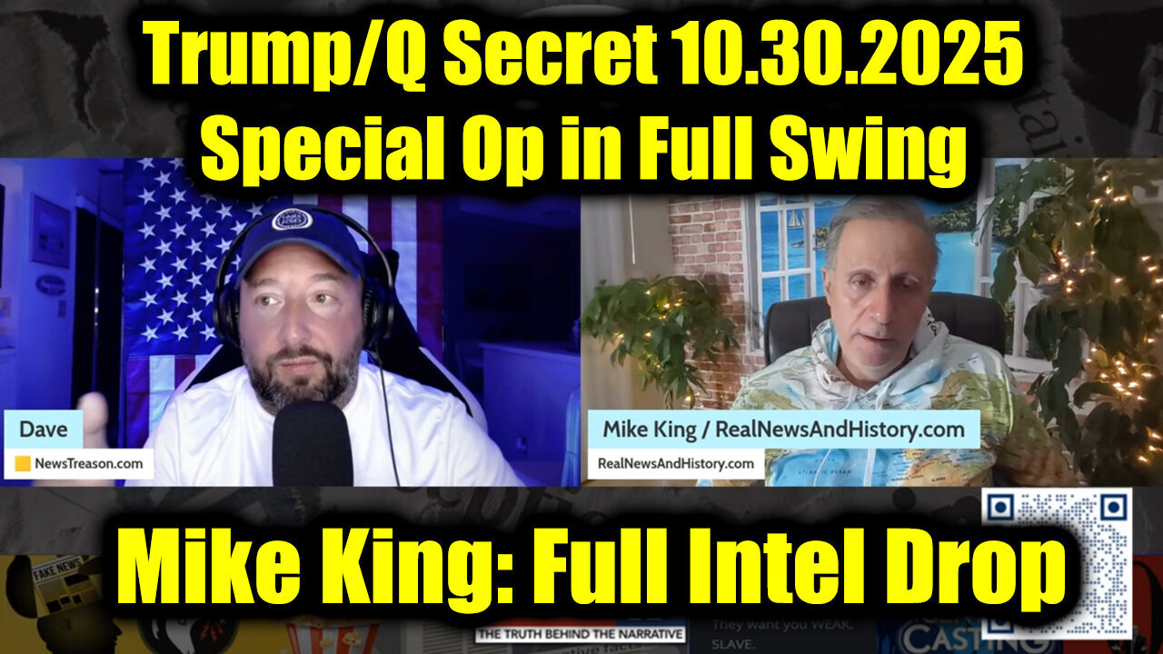 NewsTreason: Trump & Q Secret Military Op 10/30/25