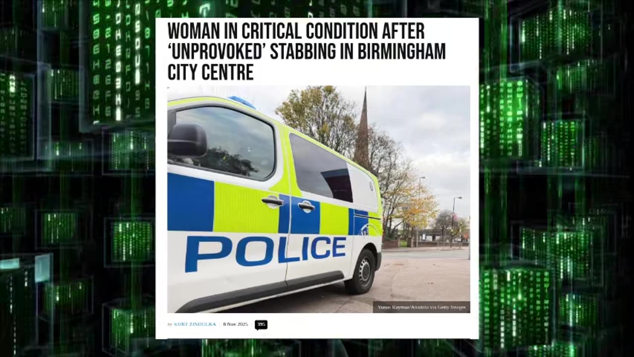 Woman in Critical Condition After Stabbed in Muslim Overrun City in UK