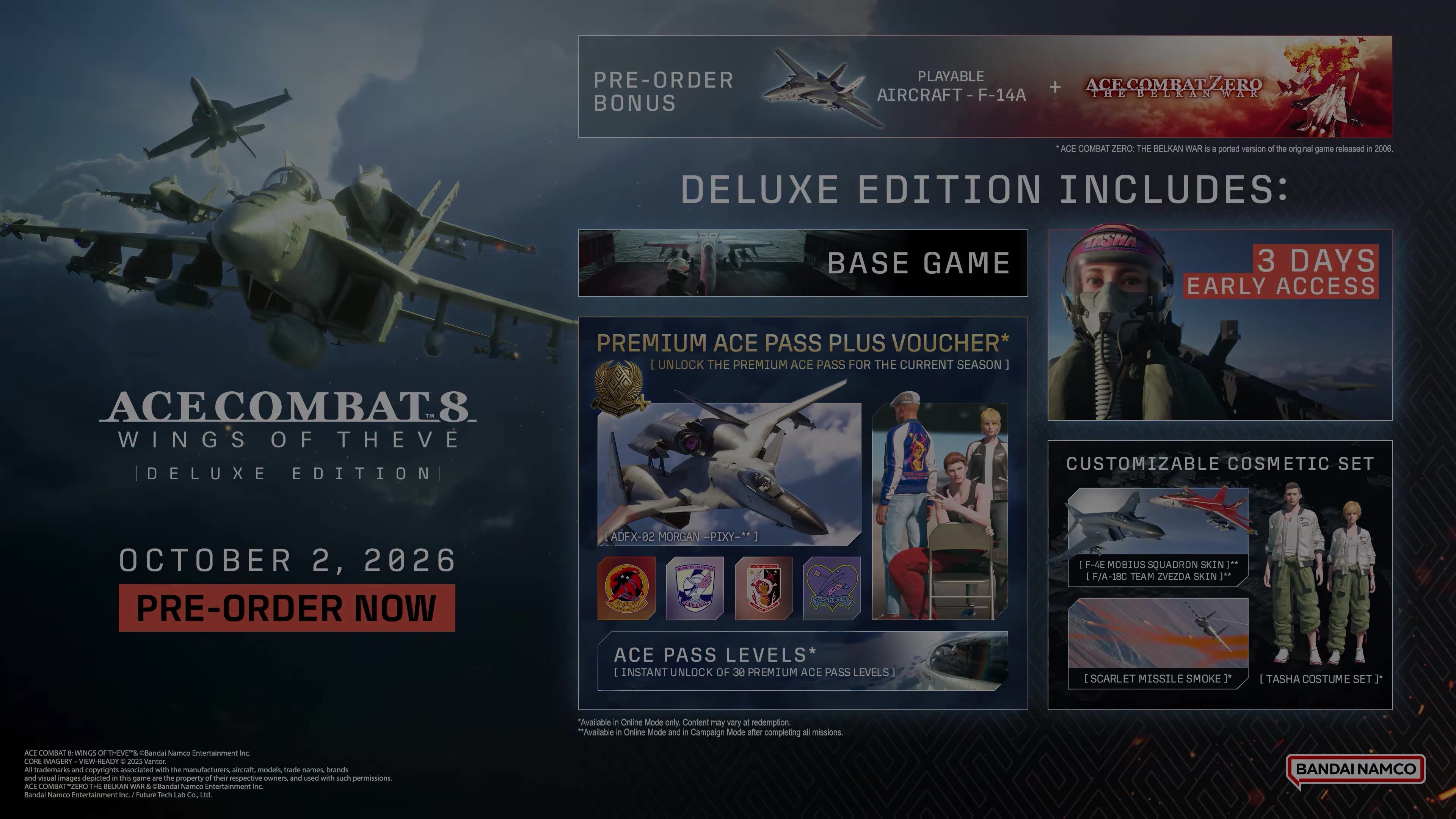 Ace Combat 8: Wings of Theve | Story Trailer