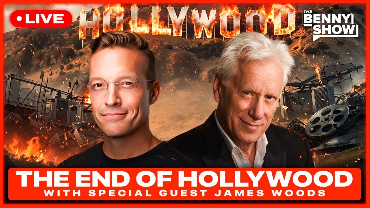 LIVE With Acting Legend James Woods Right Now Going Scorched Earth on COLLAPSE Of Woke Hollywood