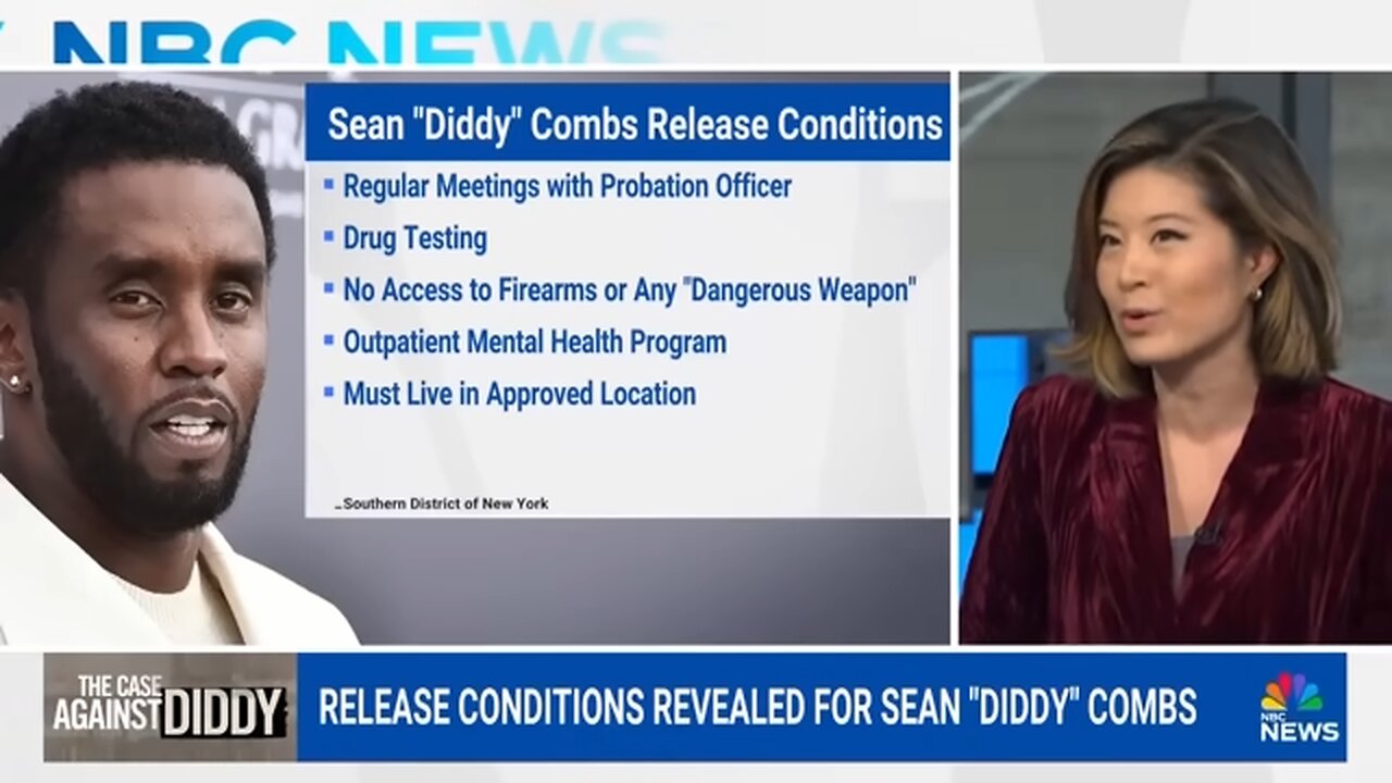 Release conditions revealed for Sean Diddy Combs after 50-month prison sentence