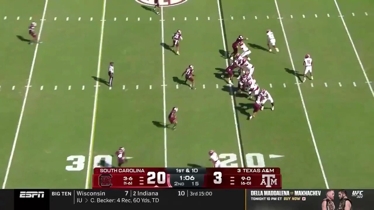 Controversy at Kyle Field: DPS Troopers Aggressive Encounter with South Carolina Player